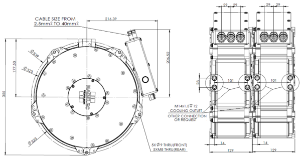 Motor M24Px-D - Image 2